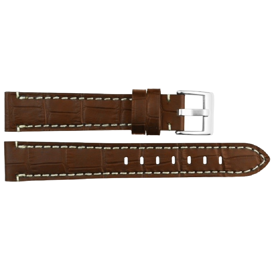 Horlogeband Leer Bruin