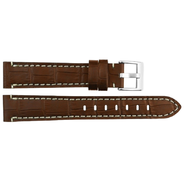 Horlogeband Leer Bruin