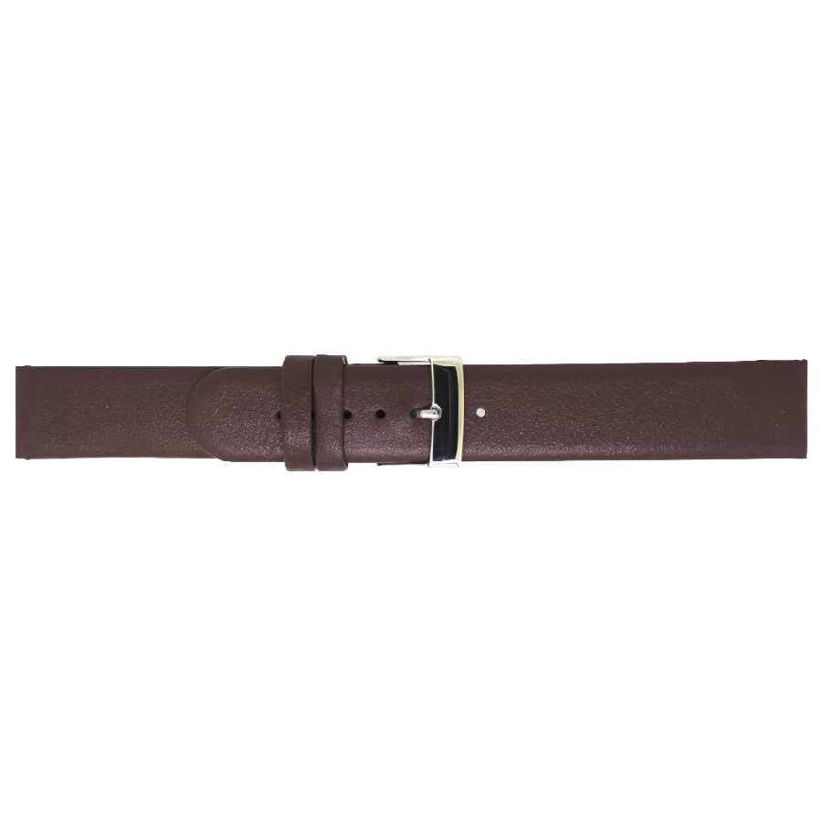 Horlogeband Leer Donkerbruin