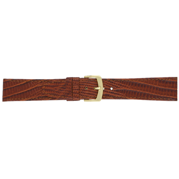 Horlogeband Leer Cognac