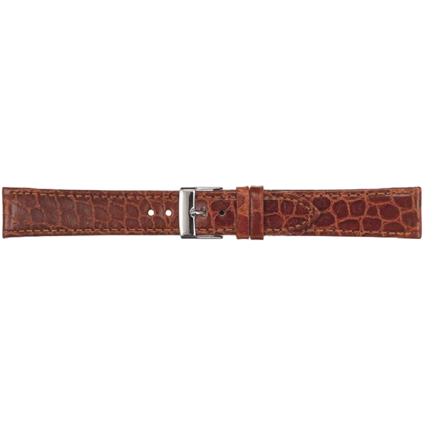 Horlogeband Leer Cognac XL