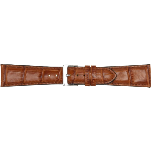 Horlogeband Leer Cognac XL