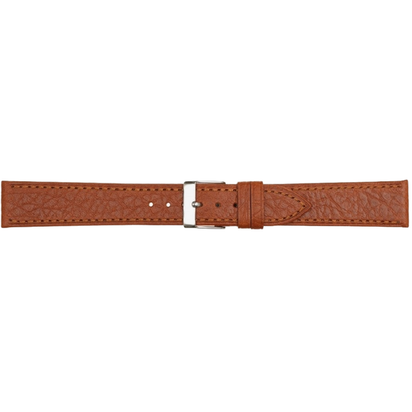 Horlogeband Leer Cognac XL