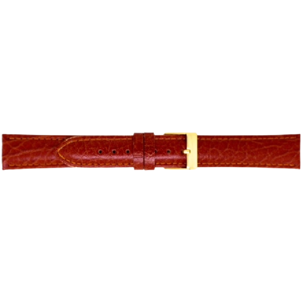 Horlogeband Leer Cognac XL