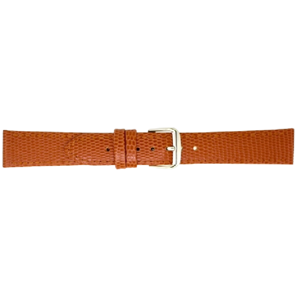 Horlogeband Leer Cognacbruin
