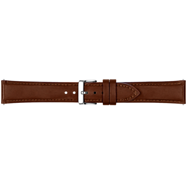 Horlogeband Leer Cognacbruin