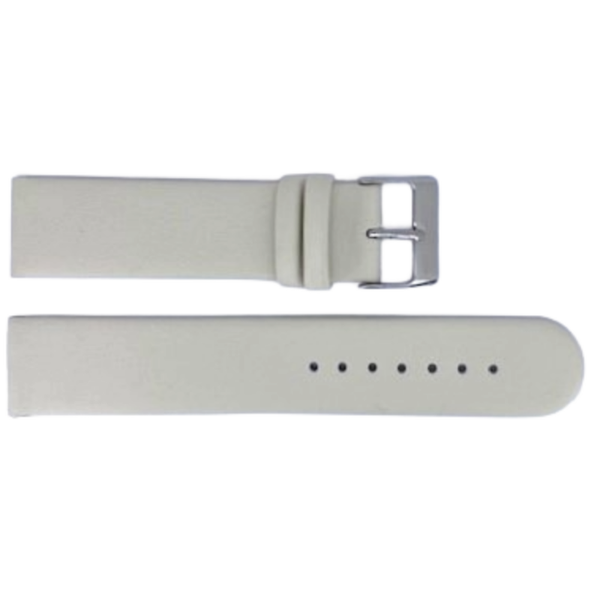 Horlogeband Leer Crème