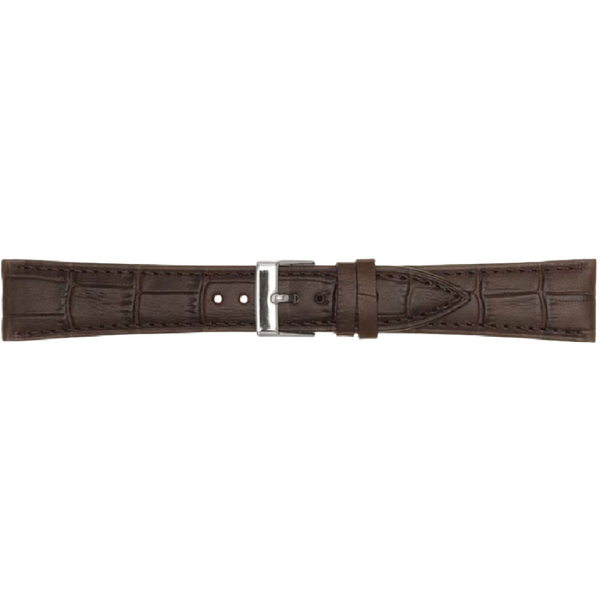 Horlogeband Leer Donkerbruin