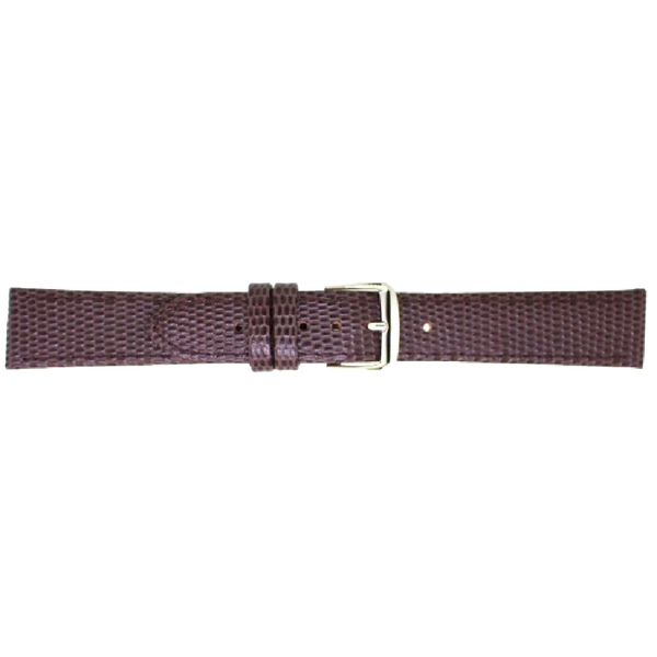 Horlogeband Leer Donkerbruin