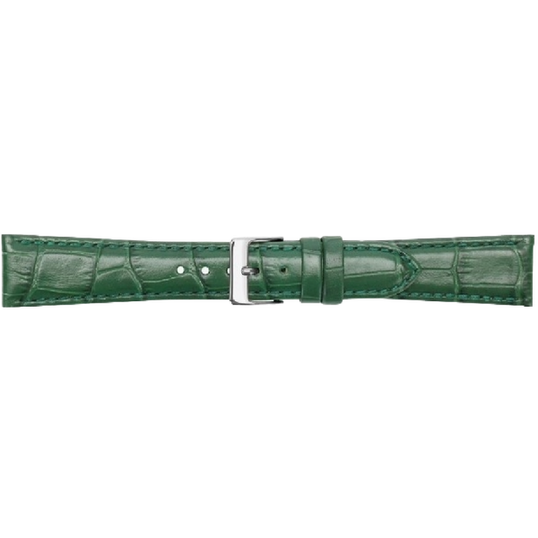 Horlogeband Leer Donkergroen