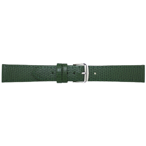 Horlogeband Leer Donkergroen