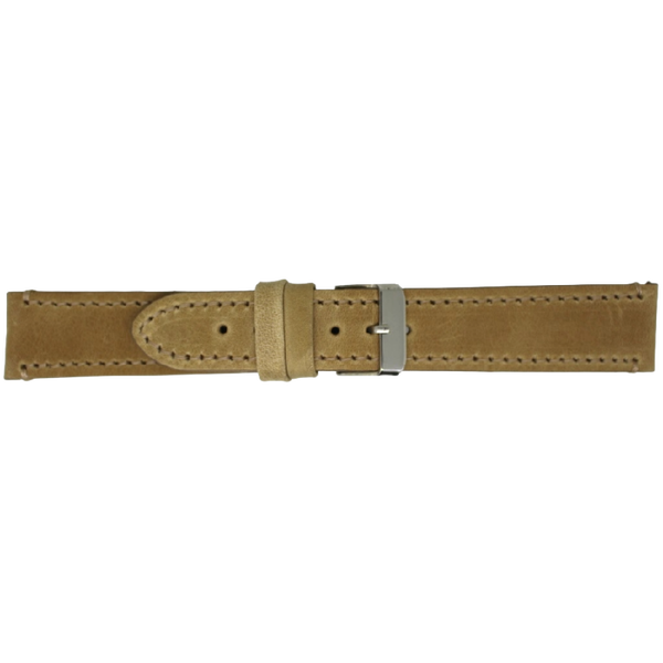 Horlogeband Leer Goudbruin