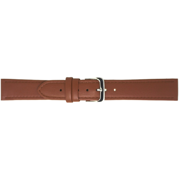 Horlogeband Leer Lichtbruin