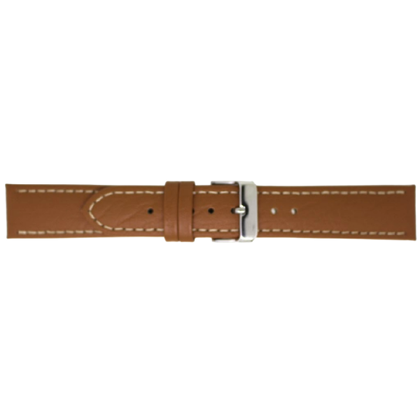 Horlogeband Leer Lichtbruin