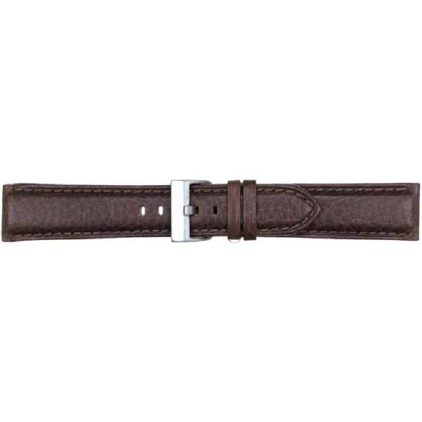 Horlogeband Leer Premium 20mm Donkerbruin