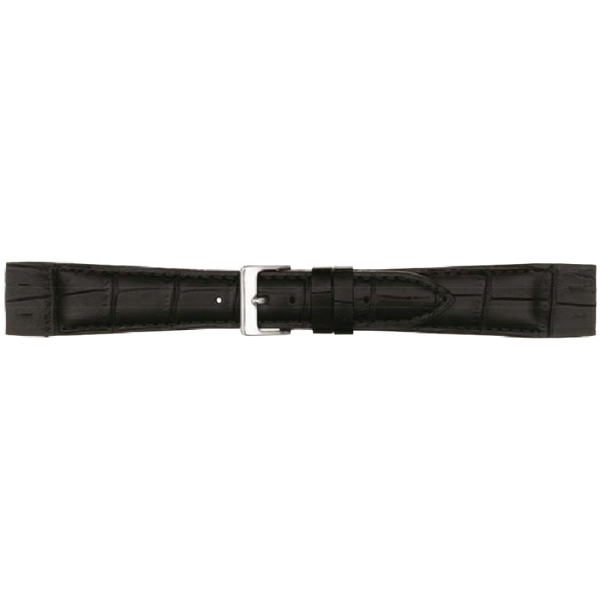 Horlogeband Leer Premium Zwart