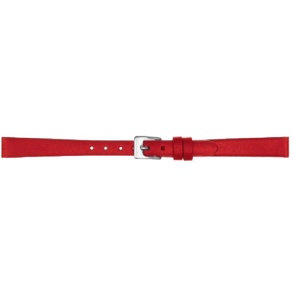 Horlogeband Leer Rood
