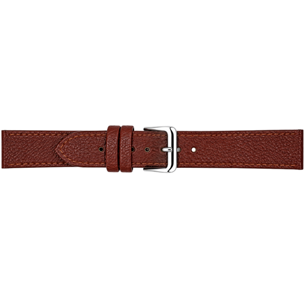 Horlogeband Leer Roodbruin