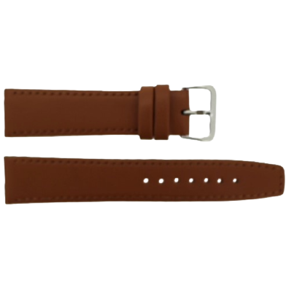 Horlogeband Leer Roodbruin
