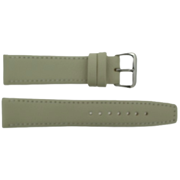 Horlogeband Leer Saliegroen