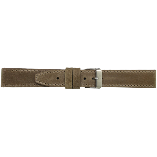 Horlogeband Leer Taupe