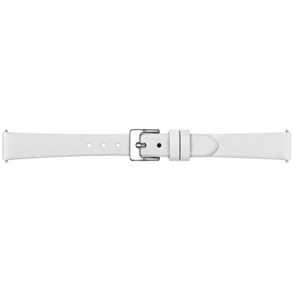 Horlogeband Leer Wit 6mm