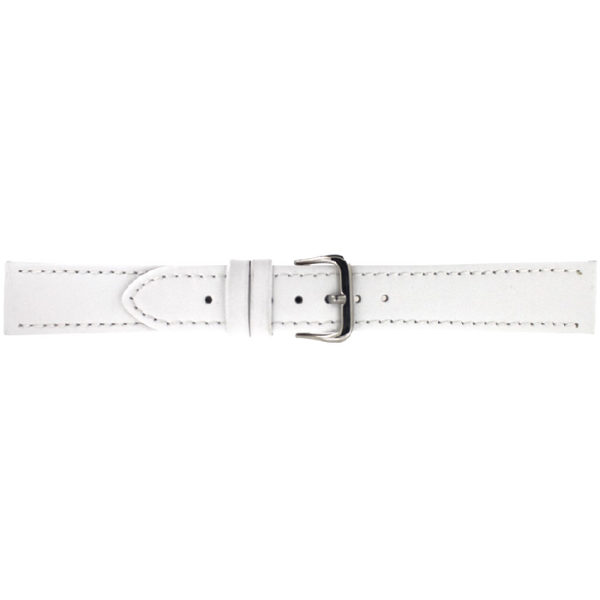 Horlogeband Leer Wit
