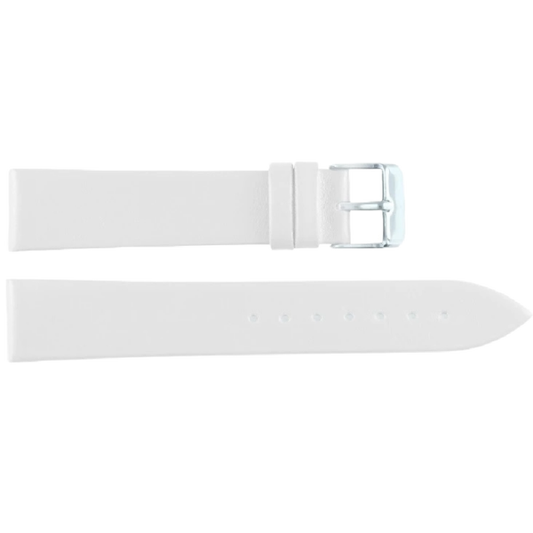 Horlogeband Leer Wit