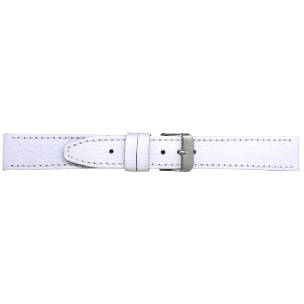 Horlogeband Leer Wit