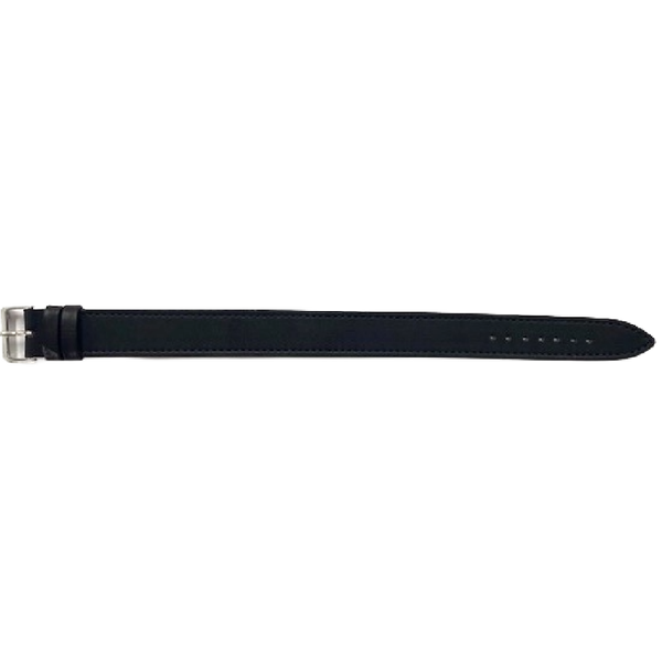 Horlogeband Leer Zwart