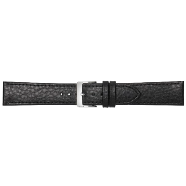 Horlogeband Leer Zwart