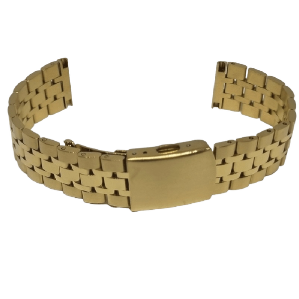 Horlogeband Metaal Schakelband Goud - GD019