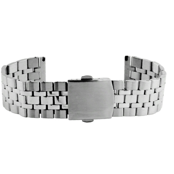 Horlogeband Staal Schakelband Zilver - GD019