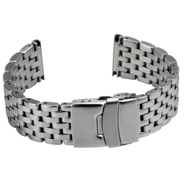Horlogeband Staal Schakelband Zilver - GD039
