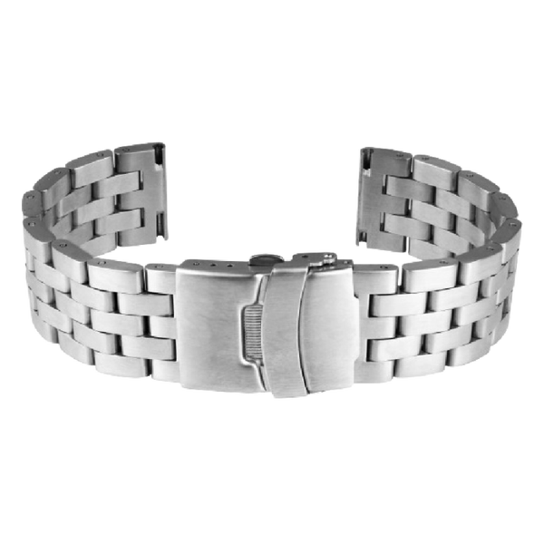 Horlogeband Staal Schakelband Zilver - GD042