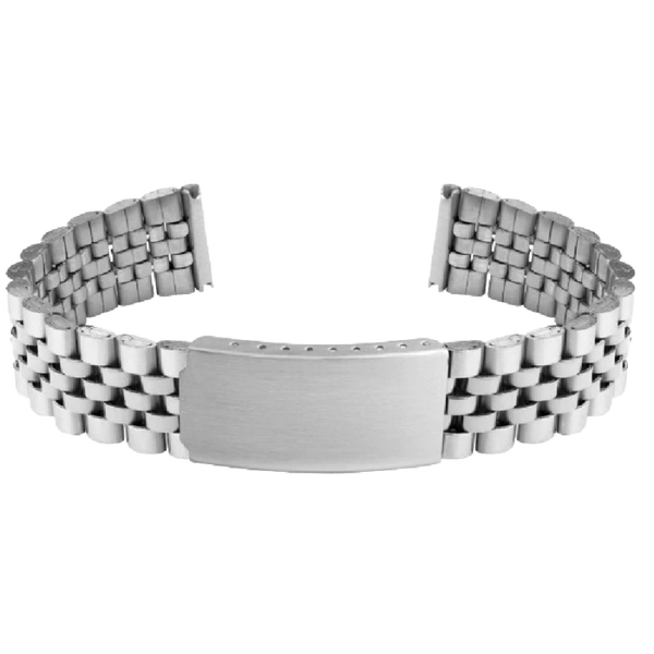 Horlogeband Metaal Schakelband Zilver 22mm - GD7030