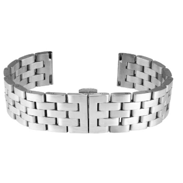 Horlogeband Staal Schakelband Zilver - GD043