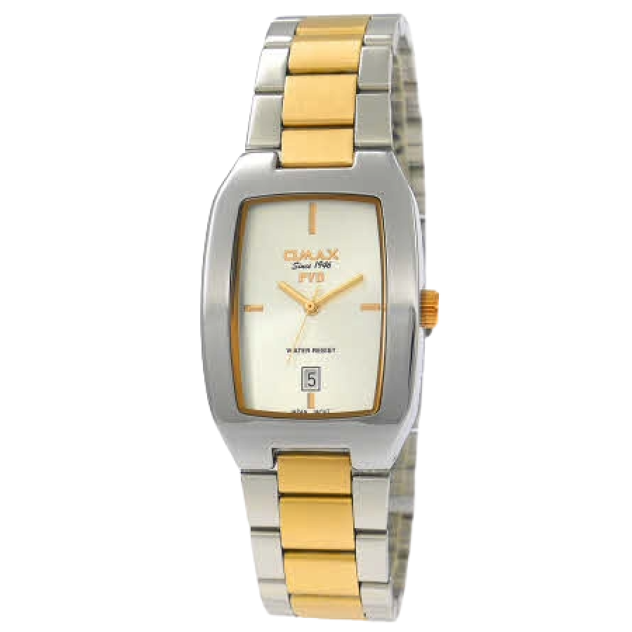 OMAX Dameshorloge Zilver Goud Metaal - X045