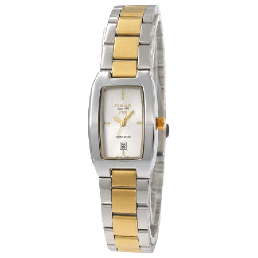 OMAX Dameshorloge Zilver Goud Metaal - X047