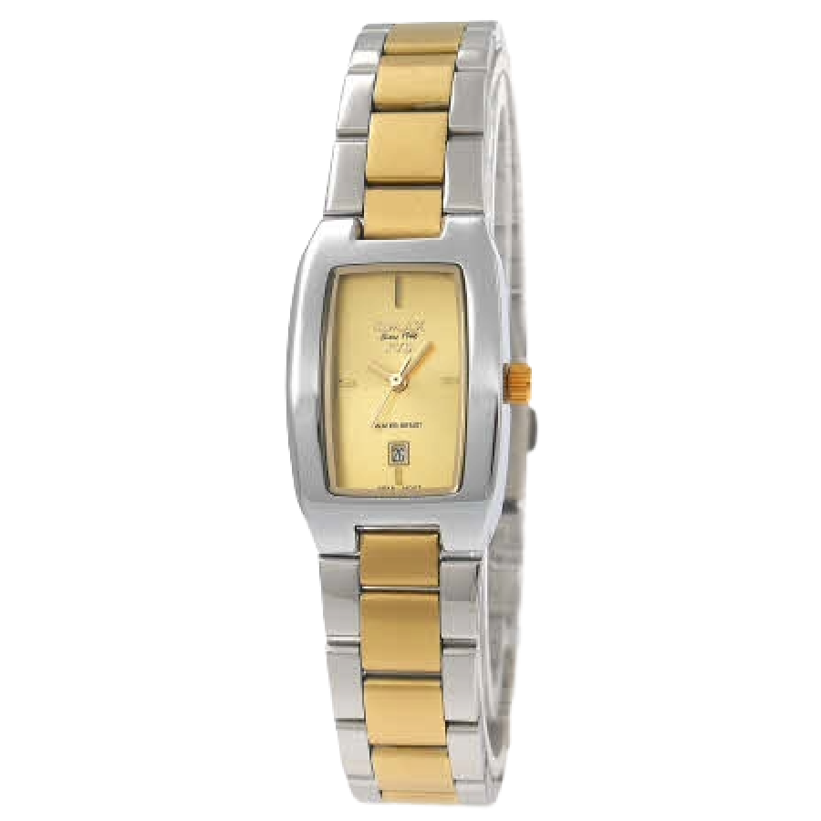 OMAX Dameshorloge Zilver Goud Metaal - X047