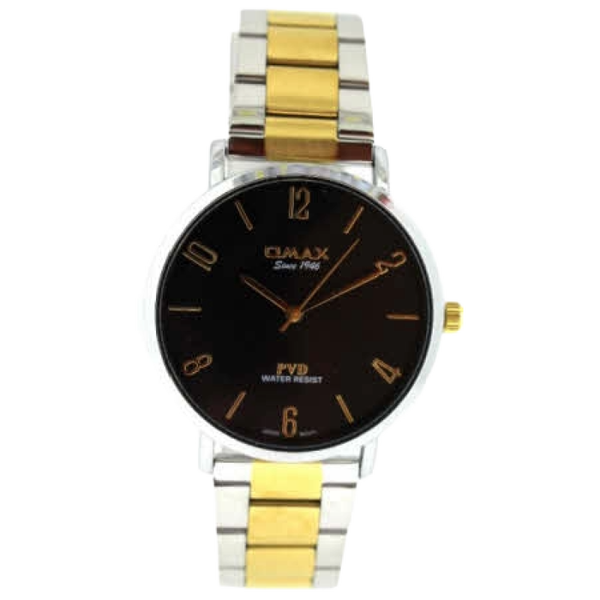 OMAX Herenhorloge Zilver Goud Metaal - X082