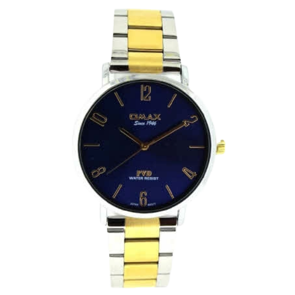 OMAX Herenhorloge Zilver Goud Metaal - X083