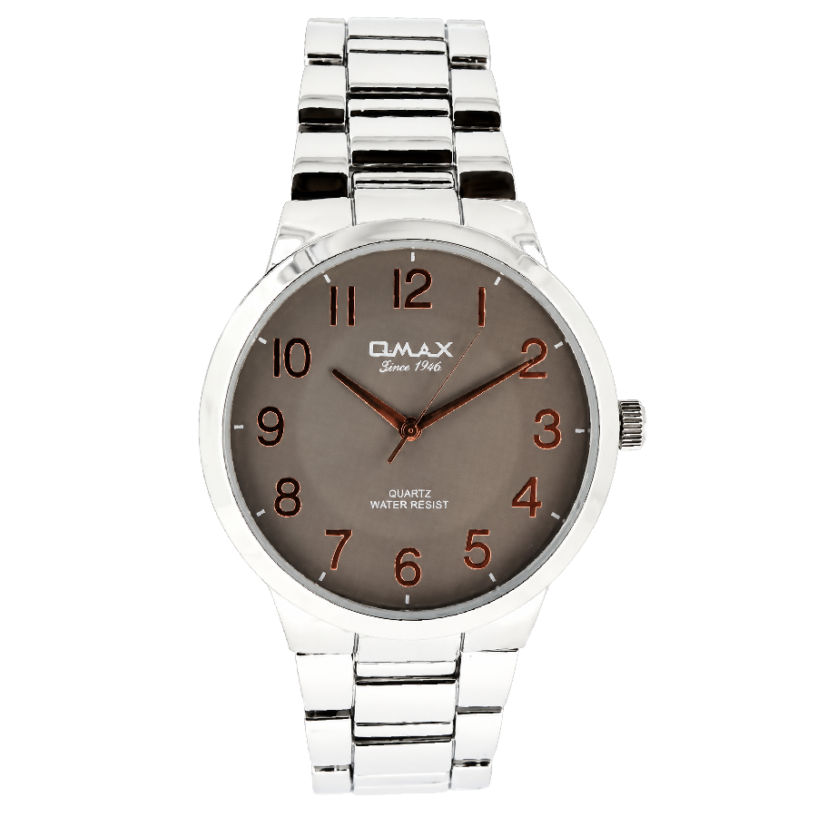 OMAX Herenhorloge Zilver Metaal - X095