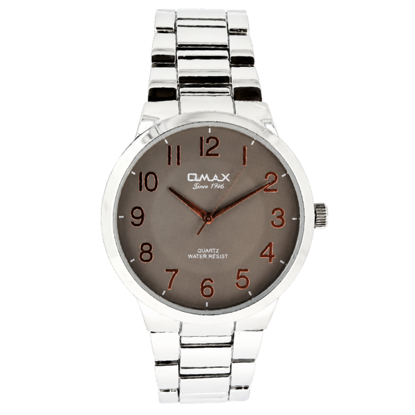 OMAX Herenhorloge Zilver Metaal - X095