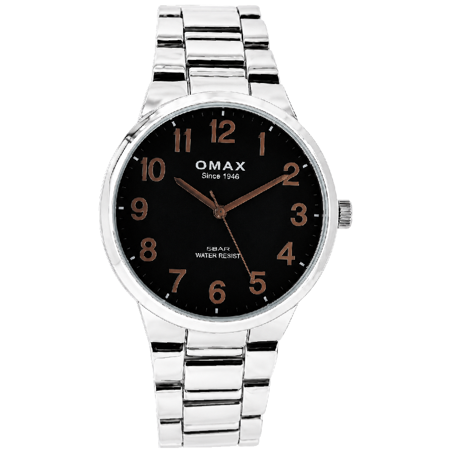 OMAX Herenhorloge Zilver Metaal - X096