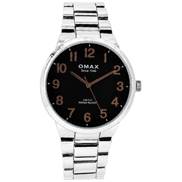 OMAX Herenhorloge Zilver Metaal - X096