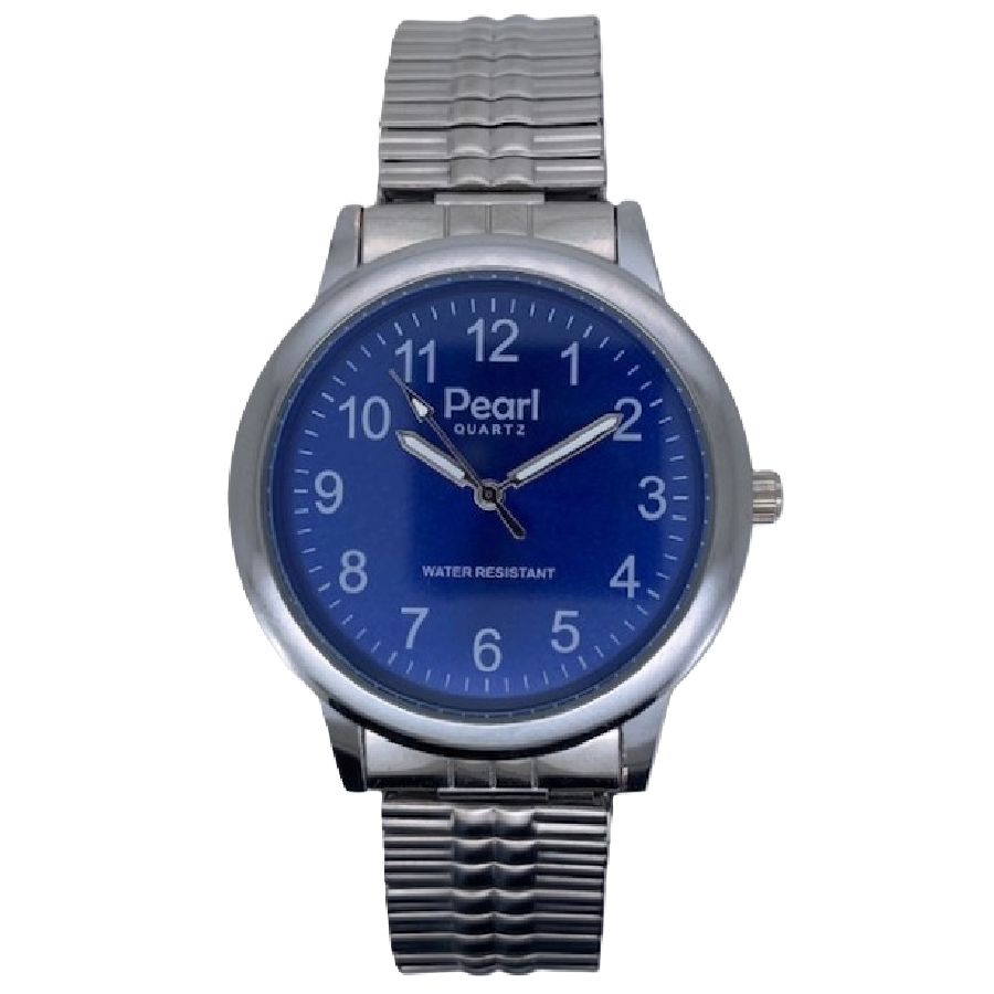 PEARL Herenhorloge Zilver Metaal - 10/PHS0012