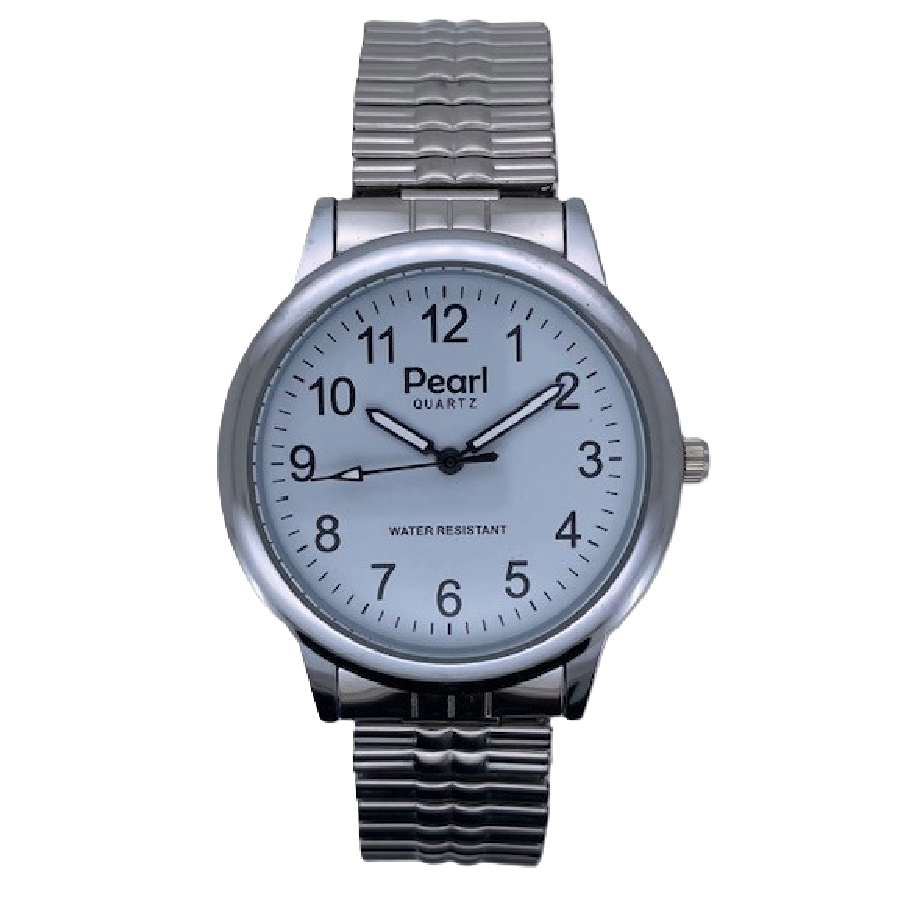 PEARL Herenhorloge Zilver Metaal - 10/PHS008