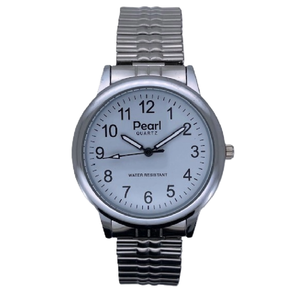PEARL Herenhorloge Zilver Metaal - 10/PHS008