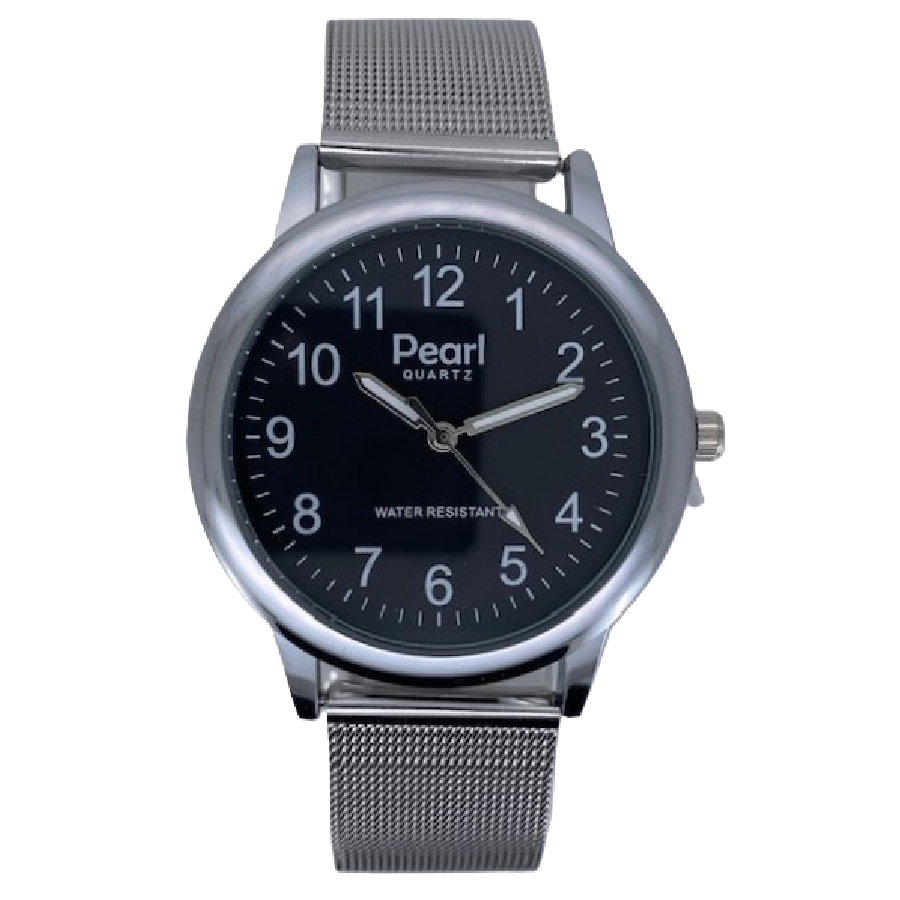 PEARL Herenhorloge Zilver Metaal - 10/PHS013